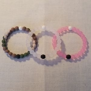 3 Lokai Bracelets